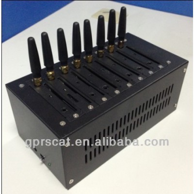 8 Ports Modem to send & receive Bulk SMS,G850/900/1800/1900MHz